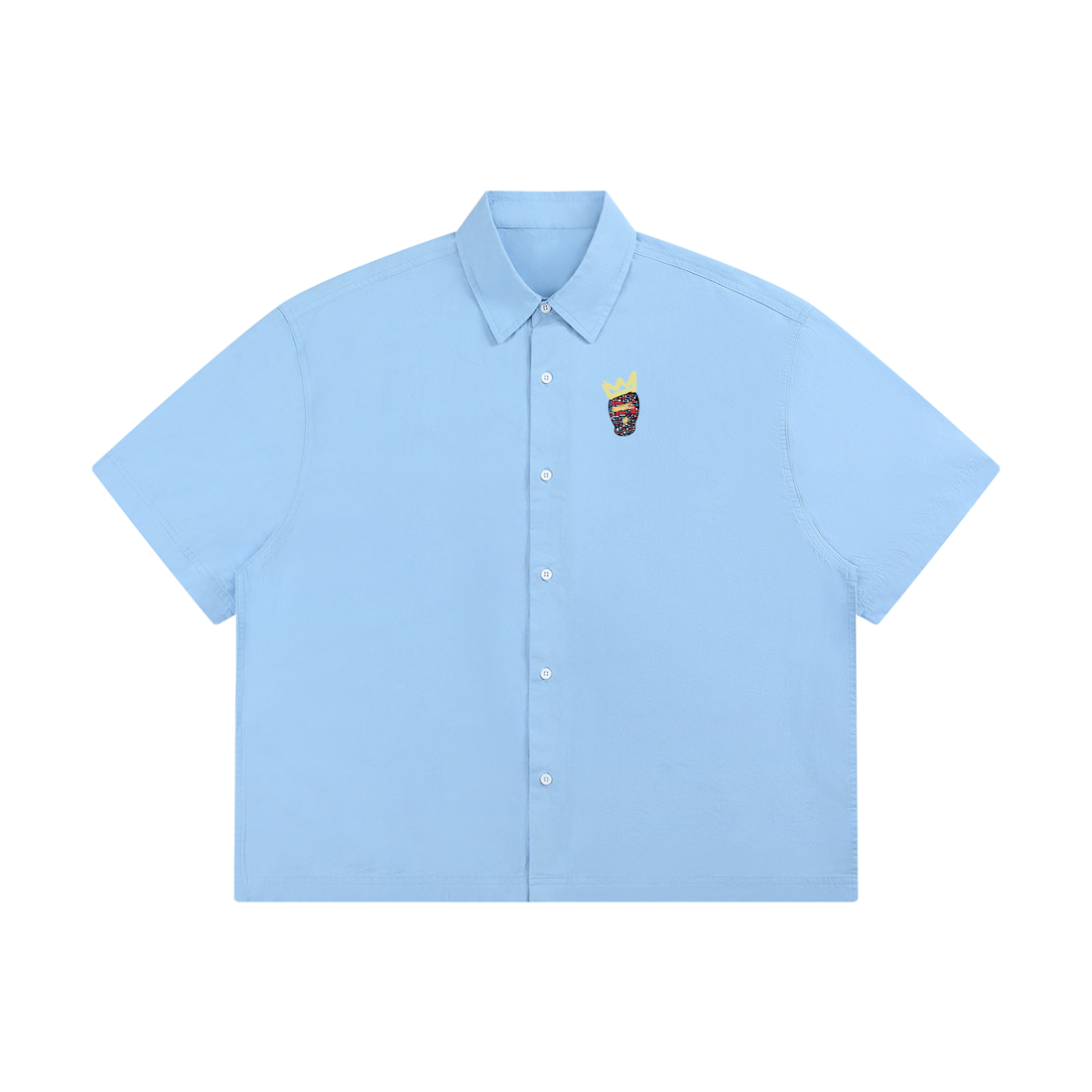 King Of The Ops Light Blue T-Shirt front view