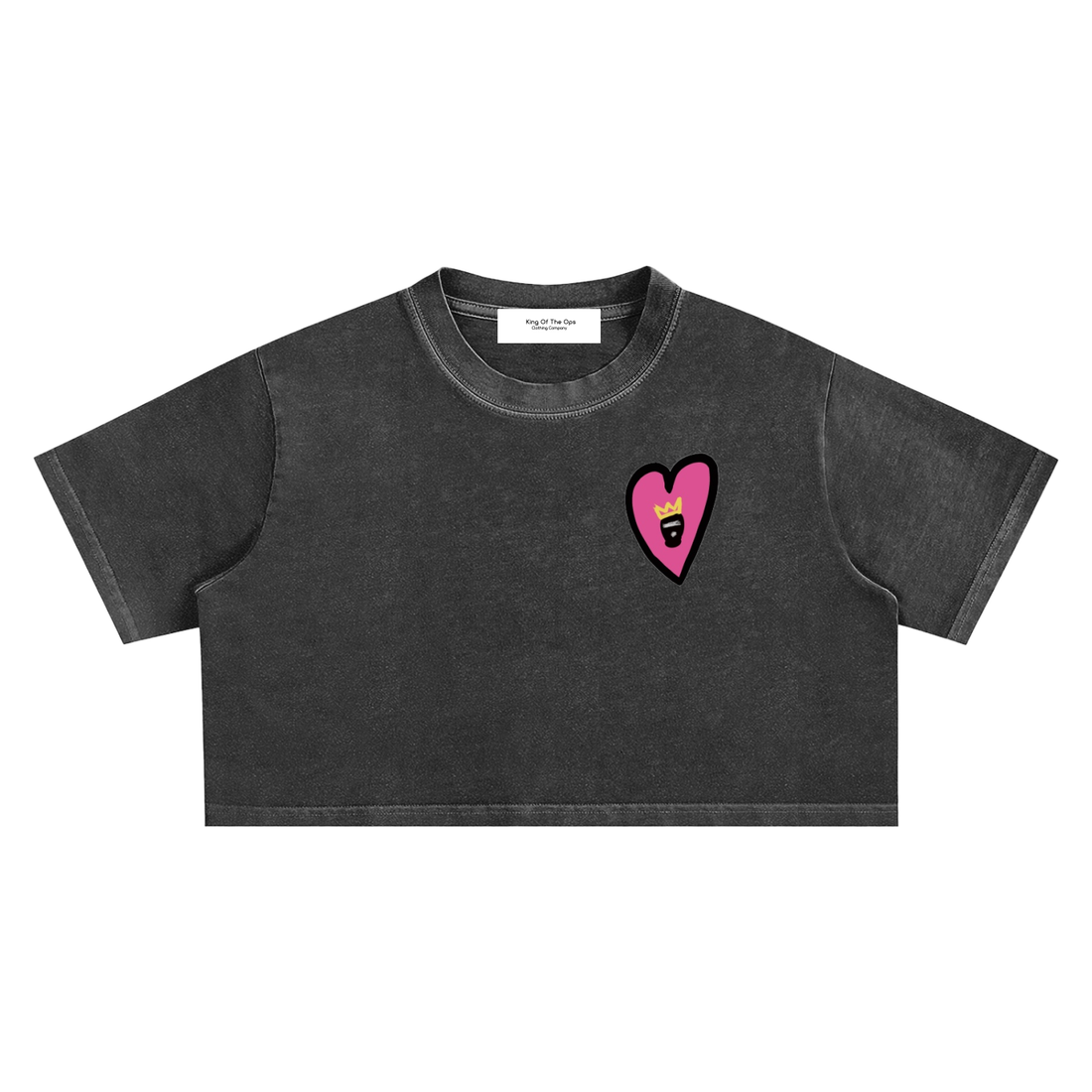 Weighing of the Heart Crop Top front view